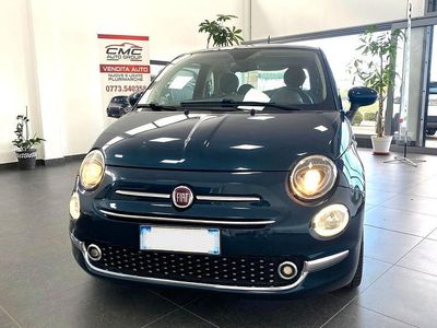 Usata Fiat 500 Lounge 95 CV (69 kW) 2016 Blu Berlina