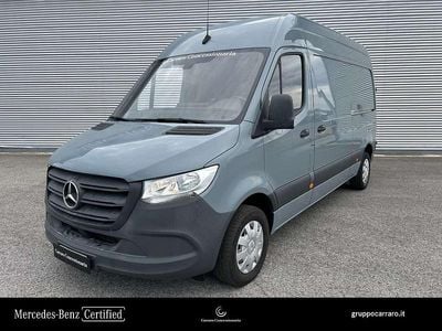 Usata Mercedes Sprinter 143 CV (105 kW) 2019 Grigio selenite Furgone