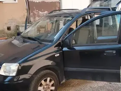 Usata Fiat Panda 2009 Nero Utilitaria