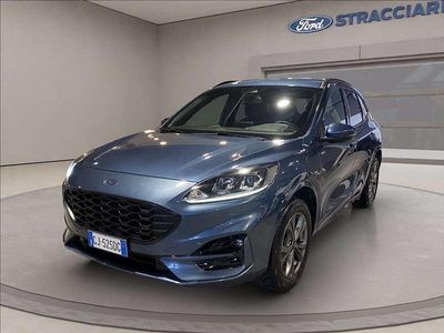 Usata Ford Kuga ST-Line 225 CV (165 kW) 2022 Blu metallizzato SUV