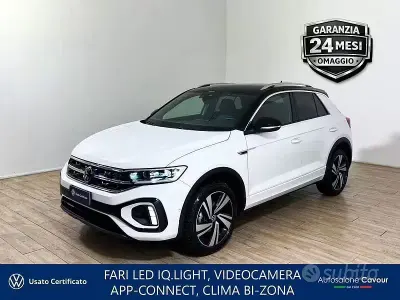 Usata VW T-Roc R-line Plus 150 CV (110 kW) 2025 Pure white SUV