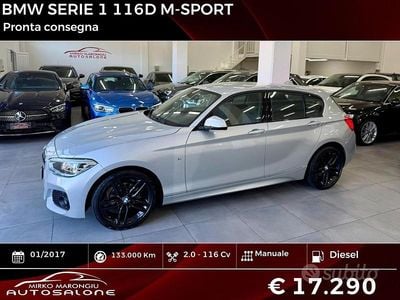 Usata BMW 116 M Sport 116 CV (85 kW) 2017 Grigio Utilitaria