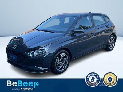 Usata Hyundai i20 84 CV (61 kW) 2023 Grigio metallizzato Utilitaria