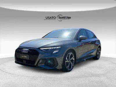 Usata Audi A3 Sportback S-Line 150 CV (110 kW) 2022 Grigio Utilitaria