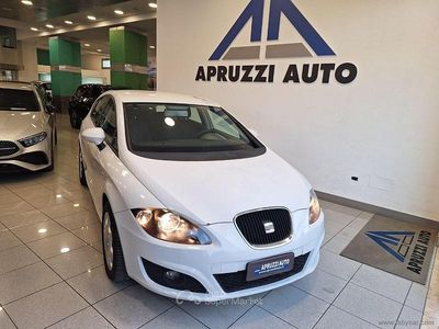 Usata Seat Leon Style 105 CV (77 kW) 2012 Bianco Berlina