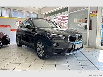 Usata BMW X1 Advantage 190 CV (139 kW) 2017 Nero SUV