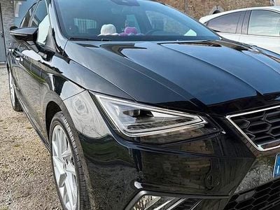 Usata Seat Ibiza FR 110 CV (80 kW) 2023 Nero Utilitaria