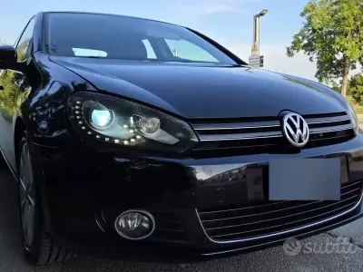 Usata VW Golf VII Highline 105 CV (77 kW) 2012 Nero Berlina