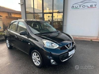 Usata Nissan Micra Acenta 80 CV (58 kW) 2016 Nero Utilitaria