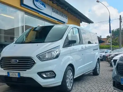 Occasion Ford Tourneo Custom Titanium 131 PK (96 kW) 2021 Wit Van