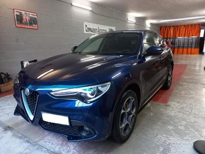 Usata Alfa Romeo Stelvio Executive 210 CV (154 kW) 2018 Blu/azzurro SUV