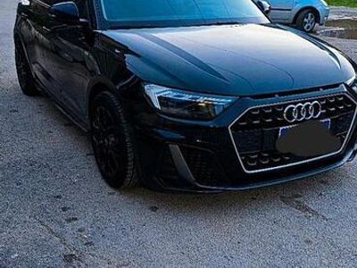 Usata Audi A1 S-Line 95 CV (69 kW) 2020 Nero Utilitaria