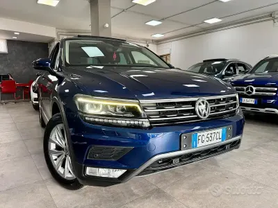 Usata VW Tiguan Executive 190 CV (139 kW) 2016 Blu SUV
