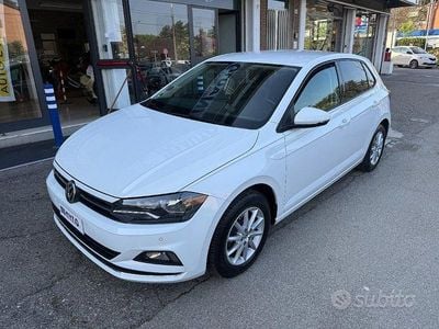 Usata VW Polo Highline 80 CV (58 kW) 2019 Bianco Utilitaria