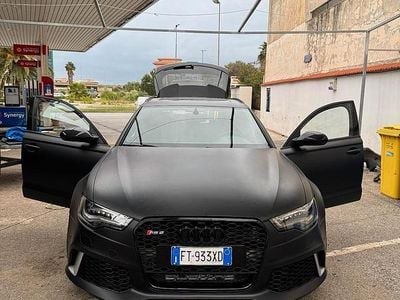 Usata Audi RS6 Ambiente 560 CV (411 kW) 2015 Nero Station wagon