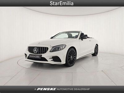 Usata Mercedes C220 Premium Plus 194 CV (142 kW) 2023 Bianco Cabrio