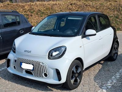 Usata Smart ForFour Electric Drive Passion 2021 Bianco Utilitaria