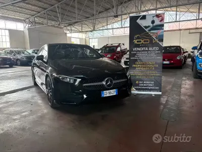 Usata Mercedes A200 Premium 163 CV (119 kW) 2021 Nero Berlina