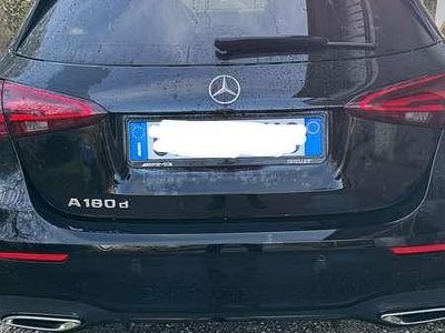 Usata Mercedes A180 Advanced Plus 116 CV (85 kW) 2024 Nero Berlina