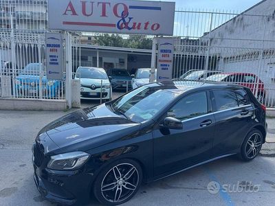 Usata Mercedes A180 Premium 109 CV (80 kW) 2016 Nero Berlina