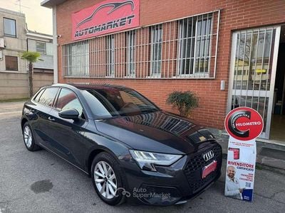 Usata Audi A3 150 CV (110 kW) 2021 Grigio Berlina