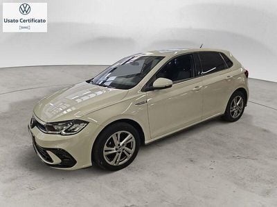 Begagnad VW Polo R-line 95 HK (69 kW) 2023 Grå Halvkombi