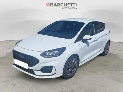 Usata Ford Fiesta ST-Line 124 CV (91 kW) 2022 Bianco Utilitaria