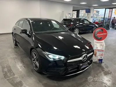 Usata Mercedes CLA200 Premium 150 CV (110 kW) 2021 Nero Station wagon