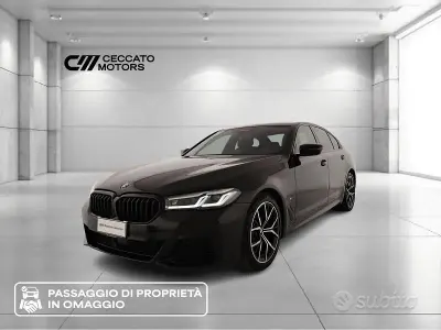 Usata BMW 520 M Sport 190 CV (139 kW) 2022 Nero Berlina