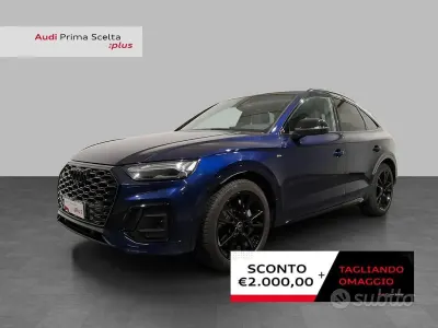 Usata Audi Q5 Sportback Ambiente 299 CV (219 kW) 2024 Blu navarra metallizzato SUV