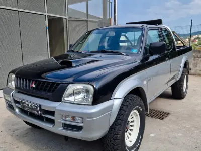 Usata Mitsubishi L200 99 CV (72 kW) 2000 Nero Pick-up