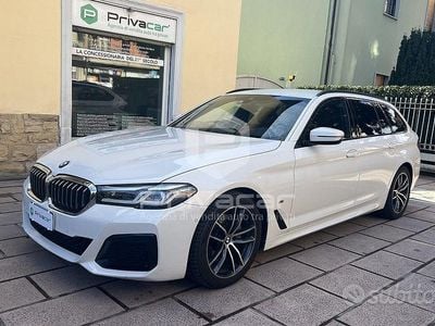 Usata BMW 520 M Sport 190 CV (139 kW) 2021 Bianco Station wagon