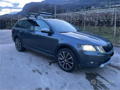 Usata Skoda Octavia Scout 186 CV (136 kW) 2019 Grigio Station wagon