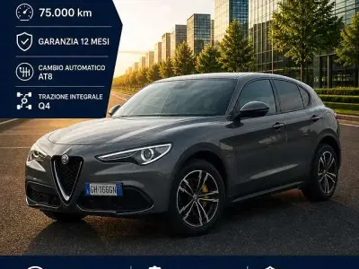 Usata Alfa Romeo Stelvio Sprint 190 CV (139 kW) 2021 Grigio SUV