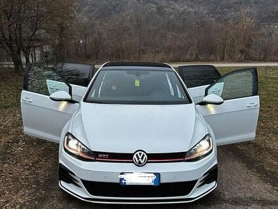 Usata VW Golf VII GTI 220 CV (161 kW) 2018 Bianco Berlina