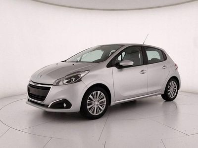 Usata Peugeot 208 Allure 82 CV (60 kW) 2018 Grigio Utilitaria