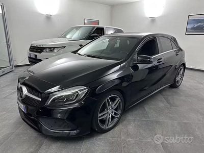 Usata Mercedes A200 Premium 135 CV (99 kW) 2017 Nero Berlina
