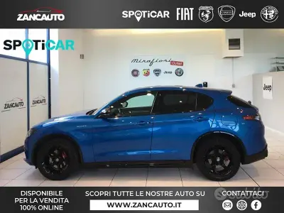 Usata Alfa Romeo Stelvio Veloce 210 CV (154 kW) 2023 Blu SUV