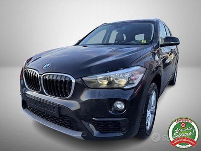 Usata BMW X1 Advantage 150 CV (110 kW) 2018 Nero metallizzato SUV