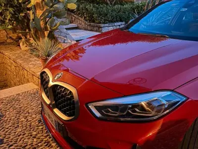 Usata BMW 135 2020 Rosso Utilitaria