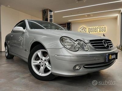Usata Mercedes CLK200 Avantgarde 163 CV (119 kW) 2004 Grigio Cabrio