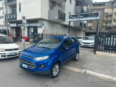 Brugt Ford Ecosport Titanium S 95 HK (69 kW) 2017 Blå SUV