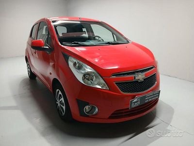 Usata Chevrolet Spark LS 81 CV (59 kW) 2011 Rosso Utilitaria