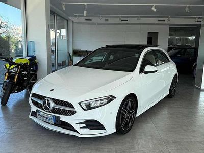 Usata Mercedes A180 Premium 116 CV (85 kW) 2018 Bianco Berlina