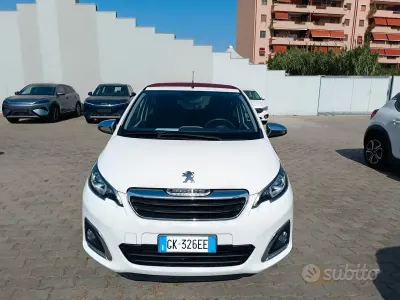 Usata Peugeot 108 Active 82 CV (60 kW) 2014 Bianco Cabrio