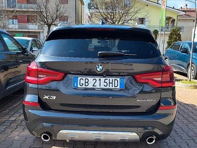 Usata BMW X3 190 CV (139 kW) 2020 Nero SUV