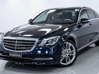 Usata Mercedes S400 Premium Plus 340 CV (250 kW) 2019 Blu metal perlato Berlina