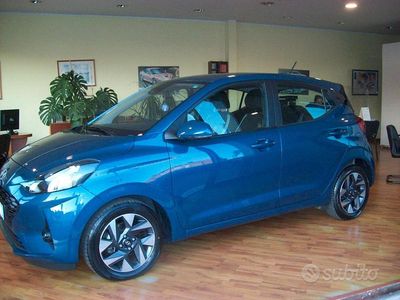 Usata Hyundai i10 Prime 62 CV (45 kW) 2025 Blu Utilitaria
