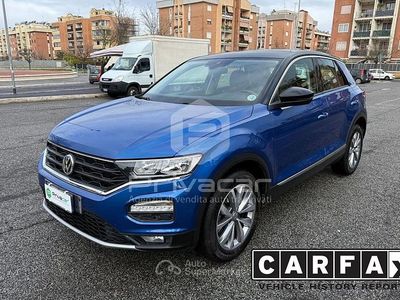 Usata VW T-Roc Style 116 CV (85 kW) 2018 Blu SUV