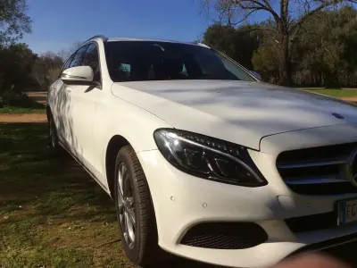 Käytetty Mercedes C200 136 HP (100 kW) 2016 Valkoinen Farmari